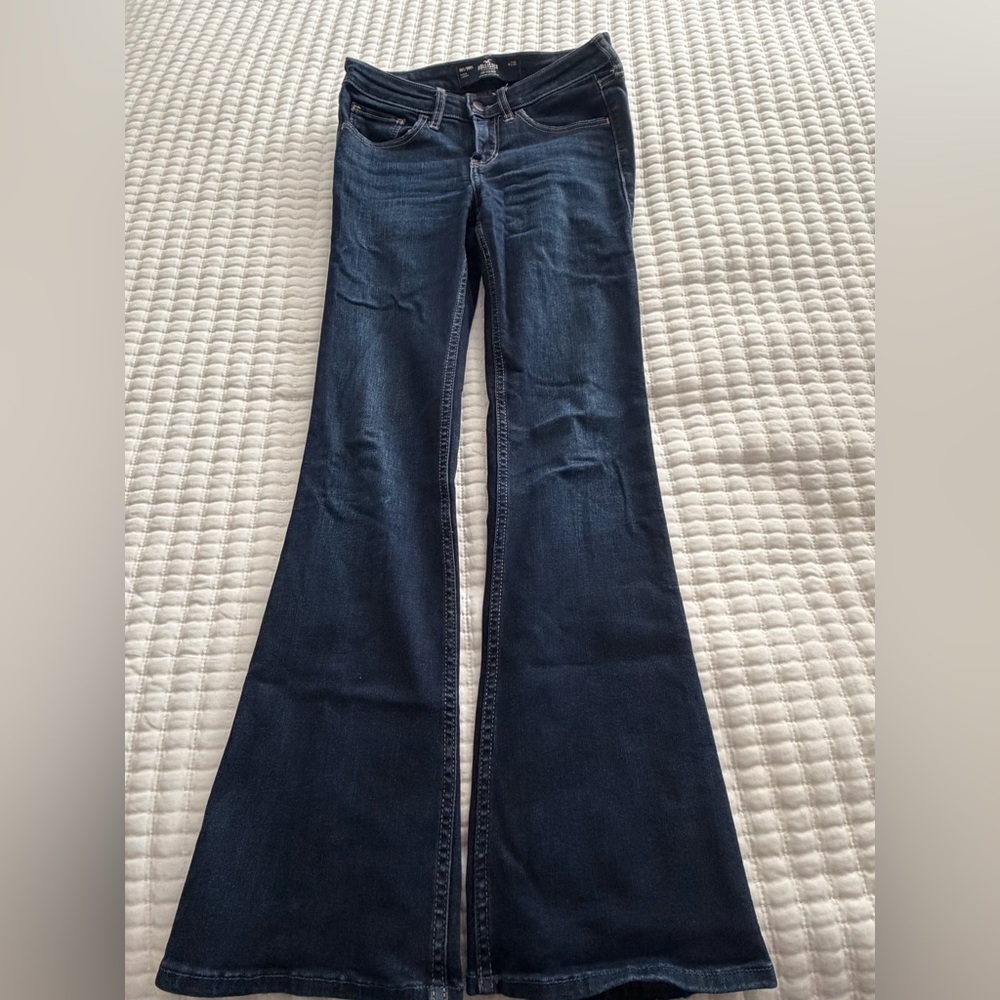 Hollister Dark Blue Flare Jeans